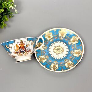 VTG Royal Collection Golden Jubilee 2002 of Queen Elizabeth II Cup and Saucer